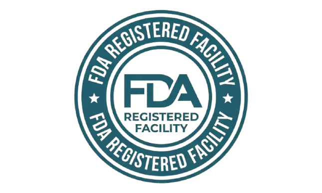 Made in FDA-Registered Facility, guaranteeing top quality and safety for Kerassentials